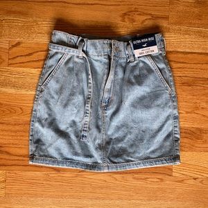 Hollister NWT jean skirt